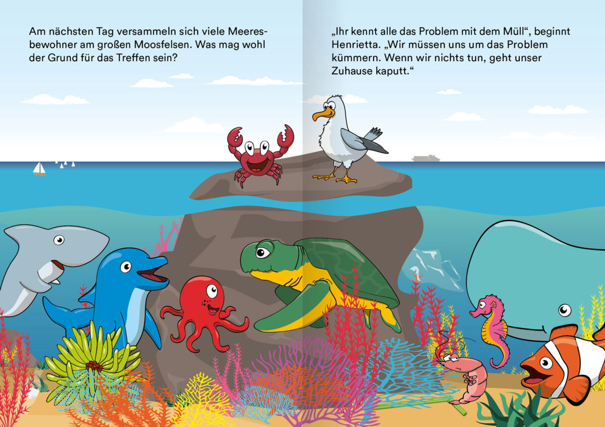 Cover Die Krake Toni und das Rätsel um den Müll im Meer (3-6 Jahre)