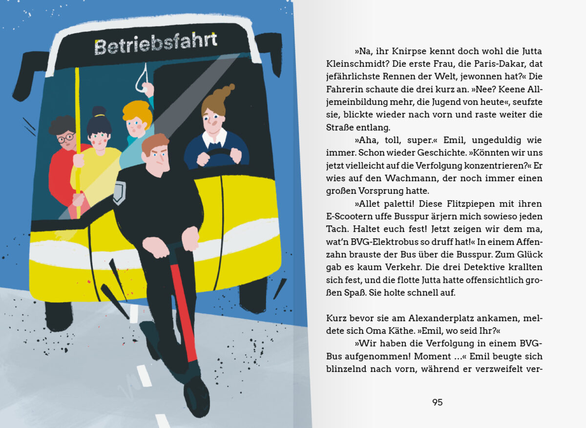 Cover Hauptstadtdetektive der zweite Fall: Die Jagd nach der geheimnisvollen Statue, Rossberg Verlag